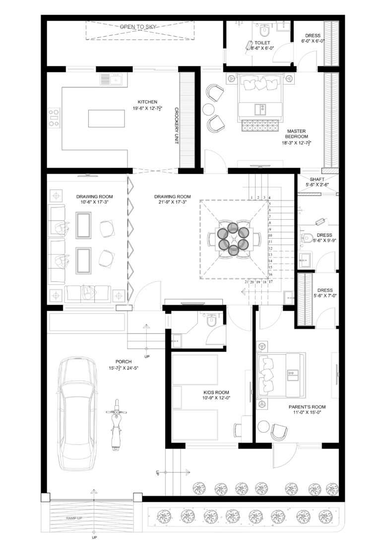 Duplex House Design